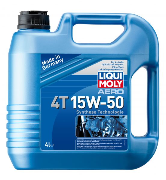 Liqui Moly AERO 4-Takt-Motorenöl / 4T 15W-50 / 4 Liter